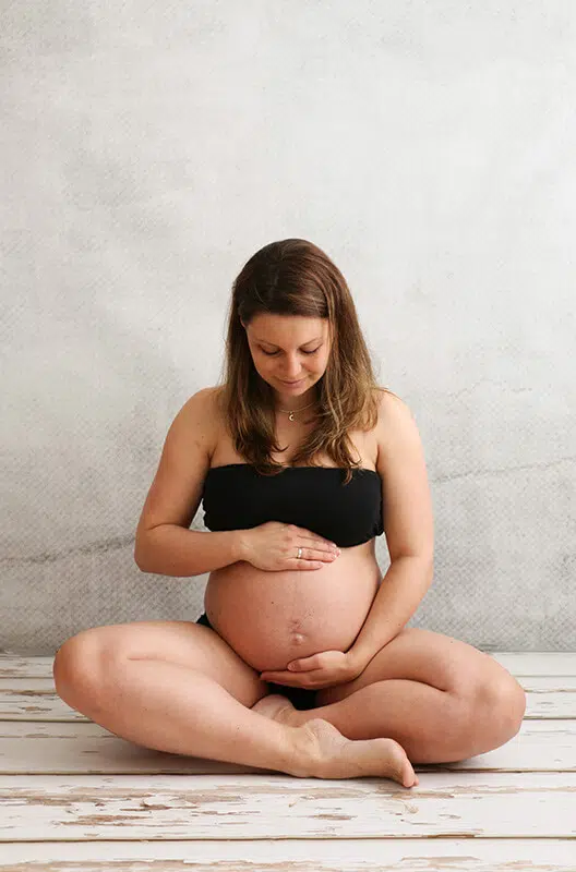 Zwangerschapsyoga 3e kindje Zwangerschaps foto van 3e kindje
